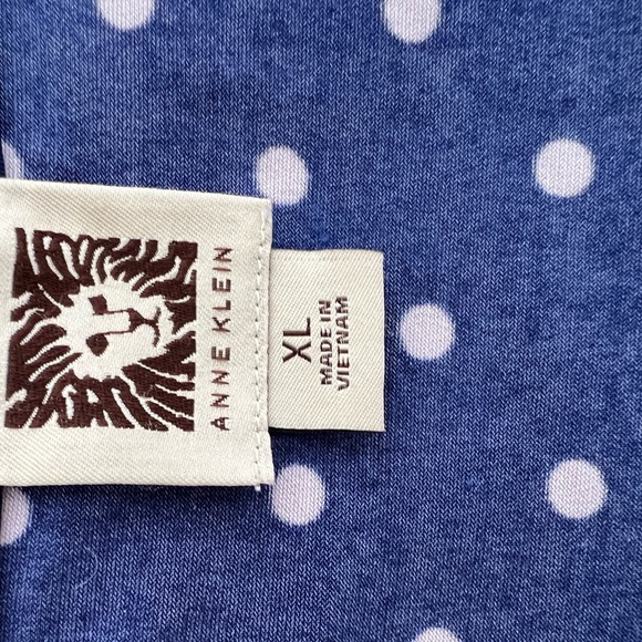 Anne Klein Tank with Pleated Kneckline - Picture 3 of 6